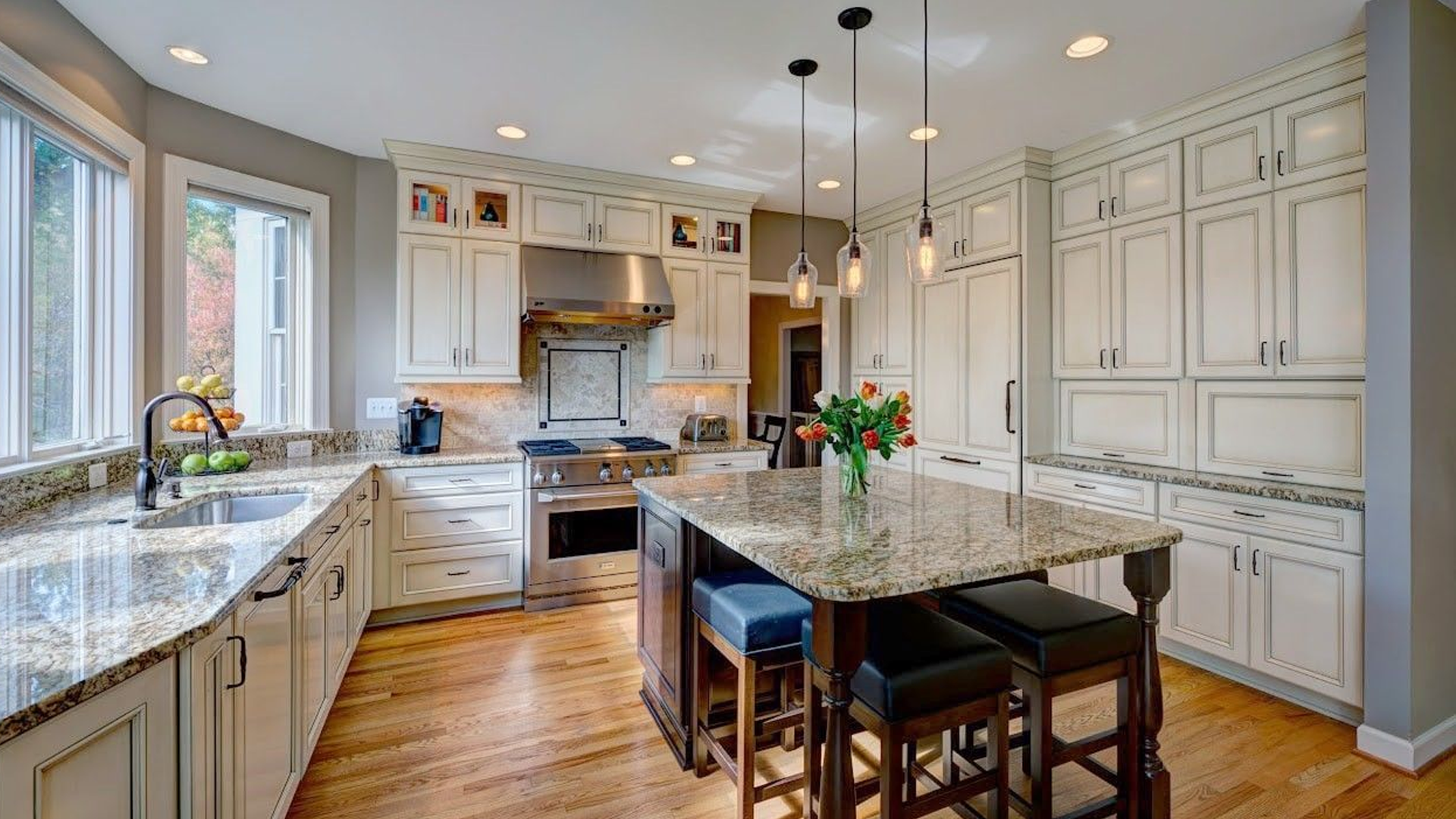 Traditional Kitchen Remodel by United City Tech Corp project photo
